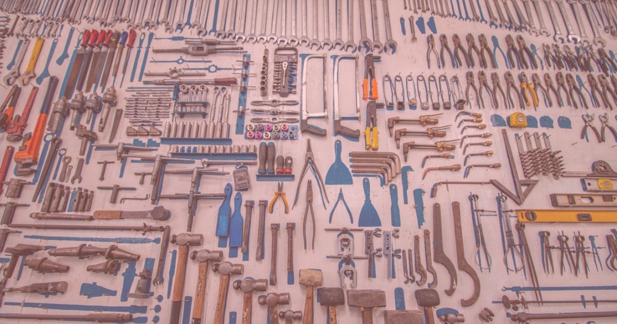 たくさんの工具